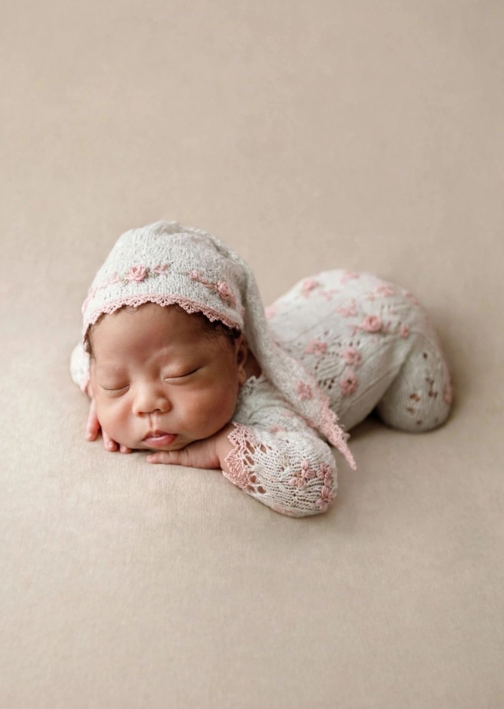 Foto original de la sesión, colección Baby Rose